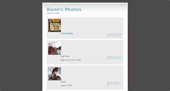 Desktop Screenshot of photos.keon.ca